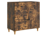 Sideboard Smoked Oak 66 x 34.5 x 90 cm Engineered Wood 894180
