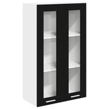 Hanging Cabinet Riga Black Oak 60 x 31 x 100 cm Engineered Wood 884387