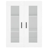 Wall Mounted Cabinet White 69.5x34x90 cm 828476