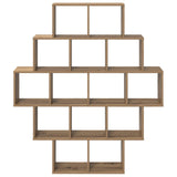 Wall Shelf Artisan Oak 120 x 20 x 136 cm Engineered Wood 8012163