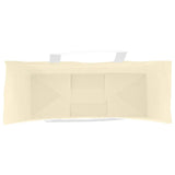 Paper Bags 250 pcs with Handles Yellow 45x17x48 cm 4102017