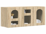 Sideboard Sonoma Oak 100 x 35 x 59 cm Engineered Wood 891346