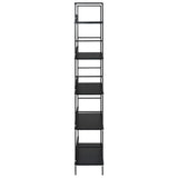 5-Layer Book Shelf Black 60x27.6x158.5 cm Engineered Wood 288226