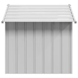 Dog House with Roof 131x101x102 cm Galvanised Steel 4100918