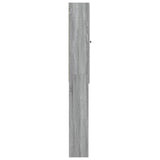 Toilet Cabinet ALKMAAR Grey Sonoma 66 x 25.5 x 190 cm 896261