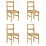 5 Piece Dining Set Panama Solid Wood Pine 3345170