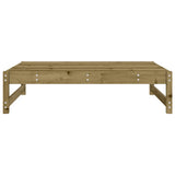 Garden Footstool 120x80 cm Impregnated Wood Pine 825715