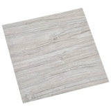Self-adhesive Flooring Planks 55 pcs PVC 5.11 m Light Grey 324661