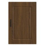 ZNTS Kitchen Wall Cabinet Porto Brown Oak Engineered Wood 854034