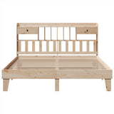 Bed Frame without Mattress 180x200 cm Super King Solid Wood Pine 3308834