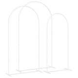 Wedding Arch 3 pcs White Steel 42023037