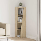 Corner Cabinet Sonoma Oak 27.5x27x102cm Engineered Wood 889847