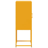 Highboard Mustard Yellow 36x39x107 cm Steel 846533