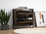 12-Shoe, Two-Door Storage Cabinet - Wood-Effect T3398P344480