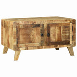 Coffee Table Brown 80 x 54 x 45 cm Solid Mango Wood 4104538