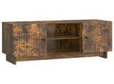 TV Cabinet 102 x 34.5 x 50 cm Smoked Oak Engineered Wood 894010
