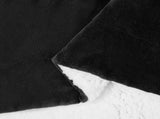 Throw Blanket Black 240 x 270 cm Fleece 42016996