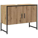 Bathroom Furniture Set with Storage 2 pcs Brown 80 x 33 x 60 cm 3334332