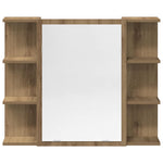 ZNTS 3 Piece Bathroom Furniture Set Artisan Oak Engineered Wood 3328568