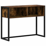 End Table Smoke Oak 100 x 36 x 75 cm Engineered Wood 886692