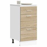 Bottom Cabinet Lyon Sonoma Oak 40x46x81.5 cm Engineered Wood 854213