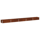 Raised Garden Bed Rusty 400 x 40 x 24 cm corton 8006358