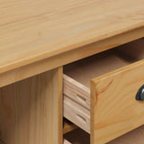 Sideboard HILL Honey Brown 154 x 40 x 80 cm Solid Pine Wood 42025035