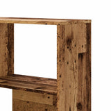 Corner Bookcase 4-Tier Old Wood 85x85x140 cm Engineered Wood 3307817