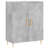 Highboard Concrete Grey 69.5x34x180 cm Engineered Wood 3189241