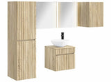 Bathroom Cabinet Set 5 pcs Sonoma Oak Engineered Wood 3407353
