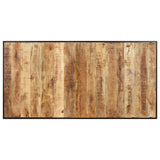 Dining Table 180 cm Rough Mango Wood 320695