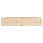 ZNTS Bed Drawers 4 pcs Solid Wood Pine 814994