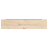 ZNTS Bed Drawers 4 pcs Solid Wood Pine 814994