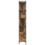 Bookcase Old wood 76 x 32 x 192 cm Engineered wood 882169