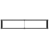 Garden Raised Bed Black 250 x 50 x 91 cm 42038989