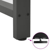Bar Table Legs Anthracite 2 pcs 40x cm Steel 4013326