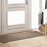 Doormat Beige and Black 60 x 180 cm 100% Polyamide 4100785