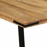Dining Table 140x70x75 cm Solid Wood Mango 373609