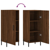 Sideboard Brown Oak 34.5x34x90 cm Engineered Wood 828555
