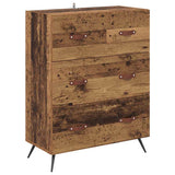 Highboard Old Wood 69.5 x 34 x 180 cm Engineered Wood 3415672