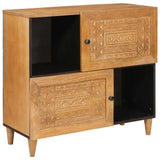 Sideboard 80 x 33 x 75 cm Solid Mango Wood 4018107