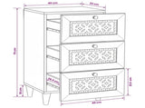 Sideboard with Drawer Light brown 33.5 x 40 x 75 cm 4018103