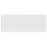 Lace Curtain with Curtains White 1200 x 280 cm Polyester 4107980