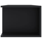 TV Cabinet with LED Lights Black 135x39x30 cm 804230