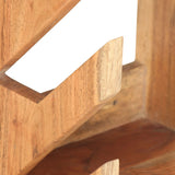Wall Mounted Skateboard Holder 25x20x30 cm Solid Acacia Wood 320482