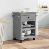 Kitchen Trolley BODO Grey 67.5x45x80 cm 4016880