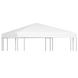 Gazebo Top Cover 270 g/m 3x3 m White 312080