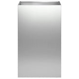 Garden Planter Silver 40 x 40 x 50 cm Galvanised Steel 8005368