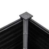 Garden Raised Bed Grey 300x100x54 cm WPC 318101