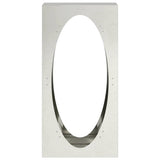 Firewood Rack 50x23x100 cm Stainless Steel 864185
